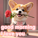 good morning kiss gif