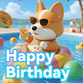 Happy birthday gif for him