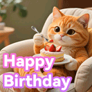 Happy birthday gif funny for her