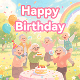 Happy birthday oldman gif