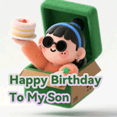 Happy birthday son gif